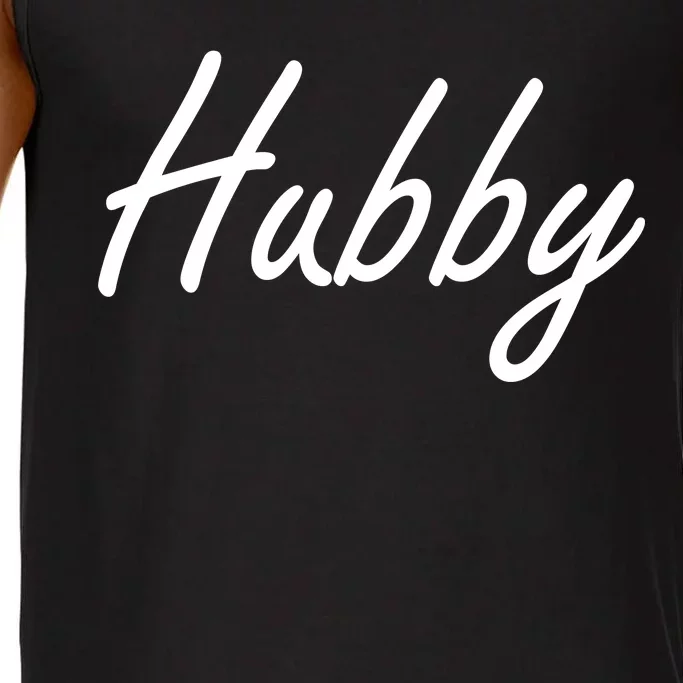 Hubby Funny Couples Comfort Colors® Tank Top