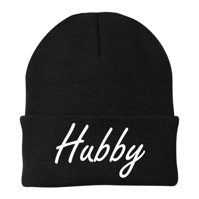 Hubby Funny Couples Knit Cap Winter Beanie