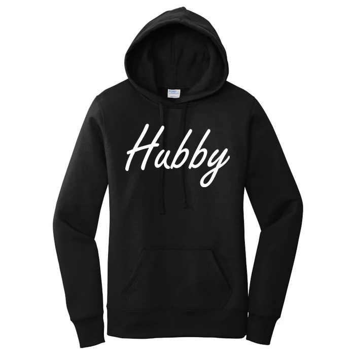 Hubby Funny Couples Women's Pullover Hoodie