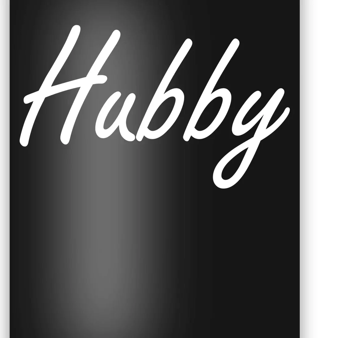 Hubby Funny Couples Poster