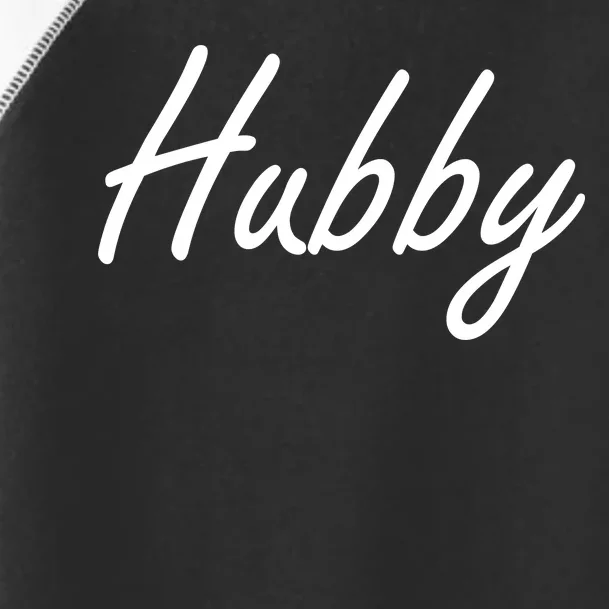 Hubby Funny Couples Toddler Fine Jersey T-Shirt