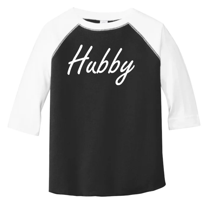 Hubby Funny Couples Toddler Fine Jersey T-Shirt