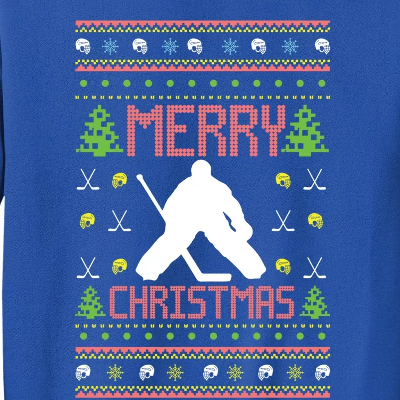 Hockey Ugly Christmas Style Cute Gift Tall Sweatshirt