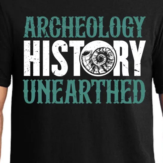 History Unearthed Dig Archeologist Archeology Pajama Set