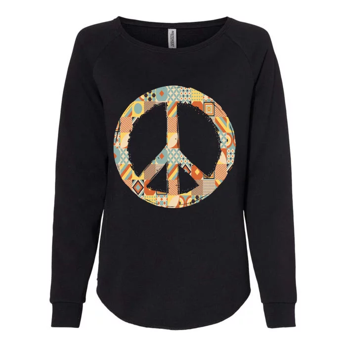 Hippie Unity Day Peace Gift Womens California Wash Sweatshirt