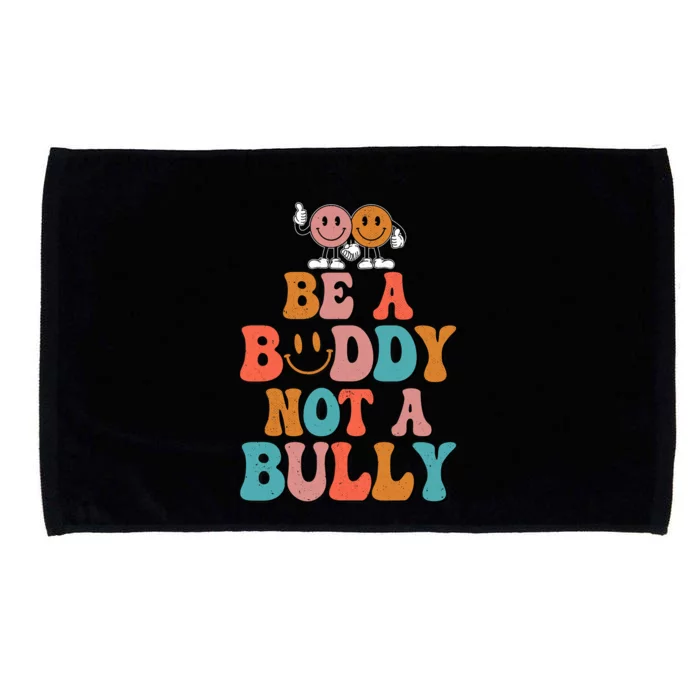 Hippie Unity Day Be A Buddy Not A Bully Anti Bullying Microfiber Hand Towel