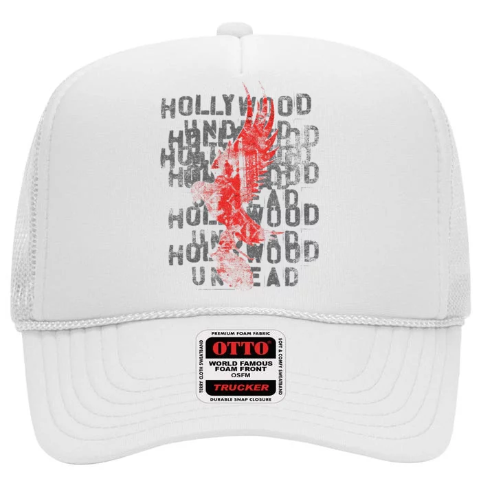 Hollywood Undead Dove Stack High Crown Mesh Trucker Hat