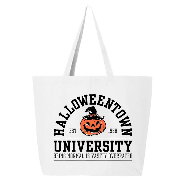 HalloweenTown University Est 1998 Pumpkin Halloween 25L Jumbo Tote