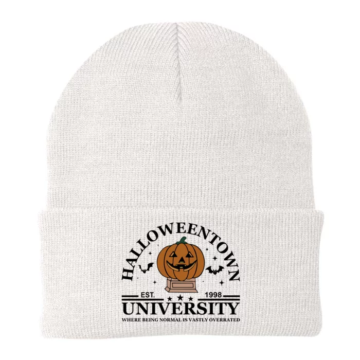 Halloweentown University EST 1998 Where Being Normal Is Vastly Overrated Knit Cap Winter Beanie