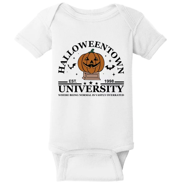 Halloweentown University EST 1998 Where Being Normal Is Vastly Overrated Baby Bodysuit