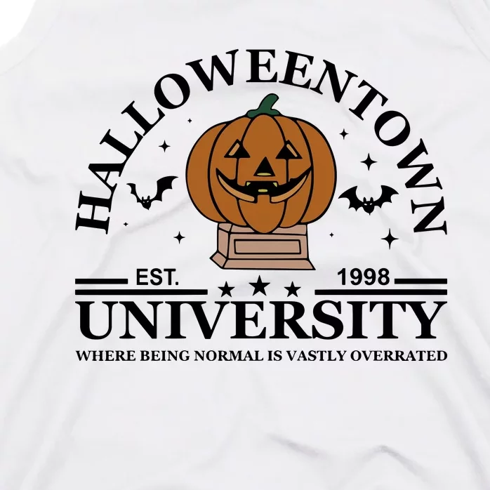 Halloweentown University EST 1998 Where Being Normal Is Vastly Overrated Tank Top