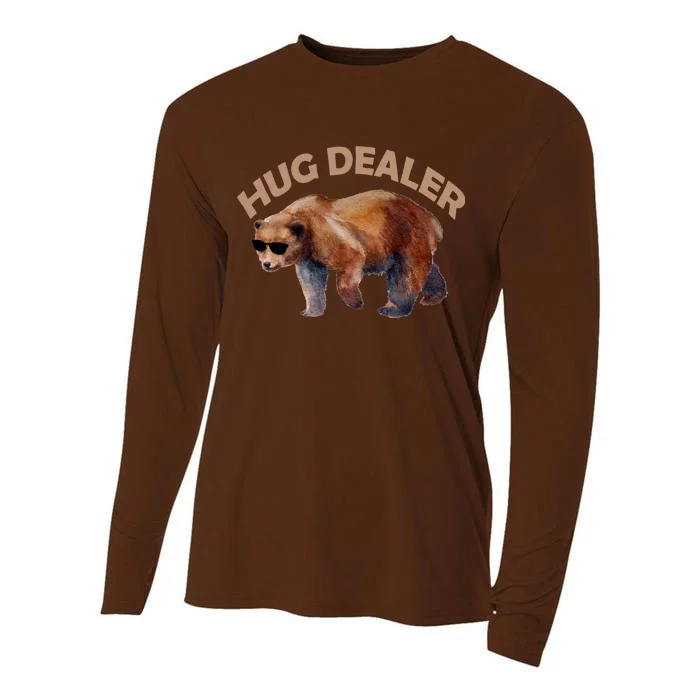 Hug Dealer Gangster Bear Cooling Performance Long Sleeve Crew