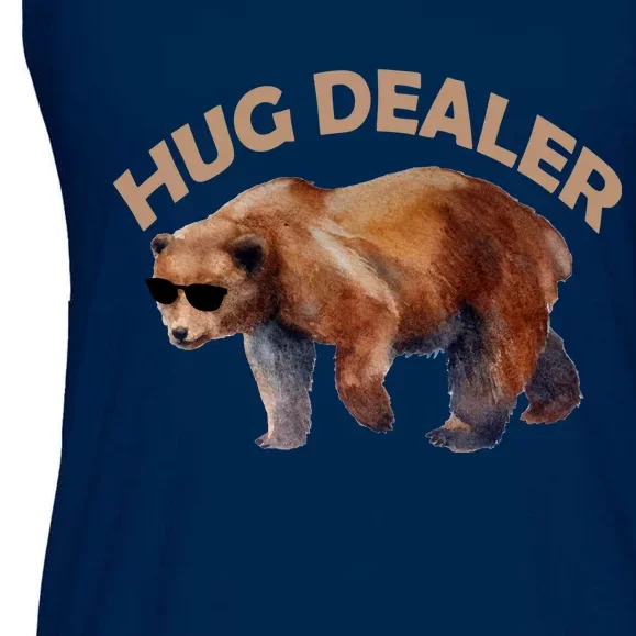 Hug Dealer Gangster Bear Ladies Essential Flowy Tank