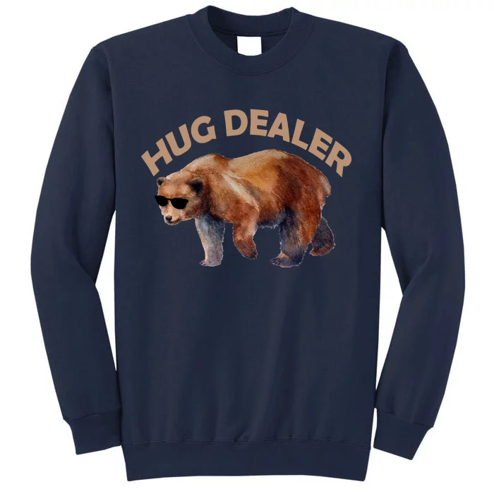 Hug Dealer Gangster Bear Tall Sweatshirt