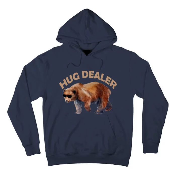 Hug Dealer Gangster Bear Tall Hoodie