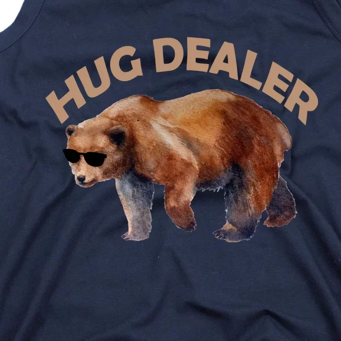 Hug Dealer Gangster Bear Tank Top