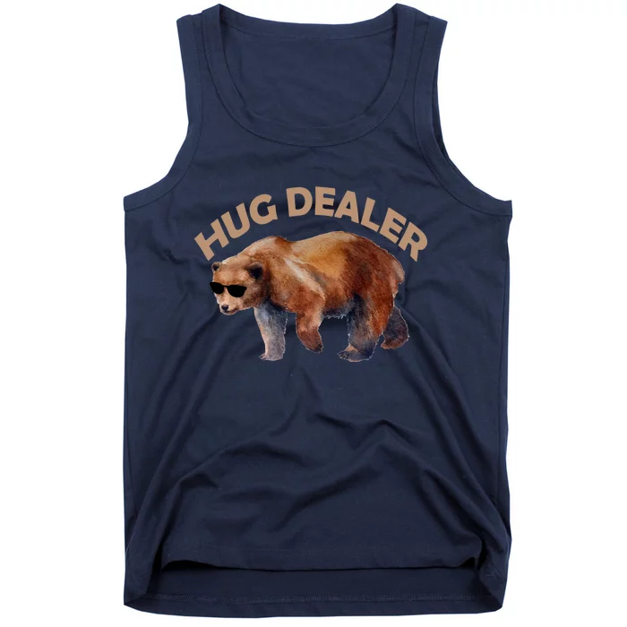 Hug Dealer Gangster Bear Tank Top