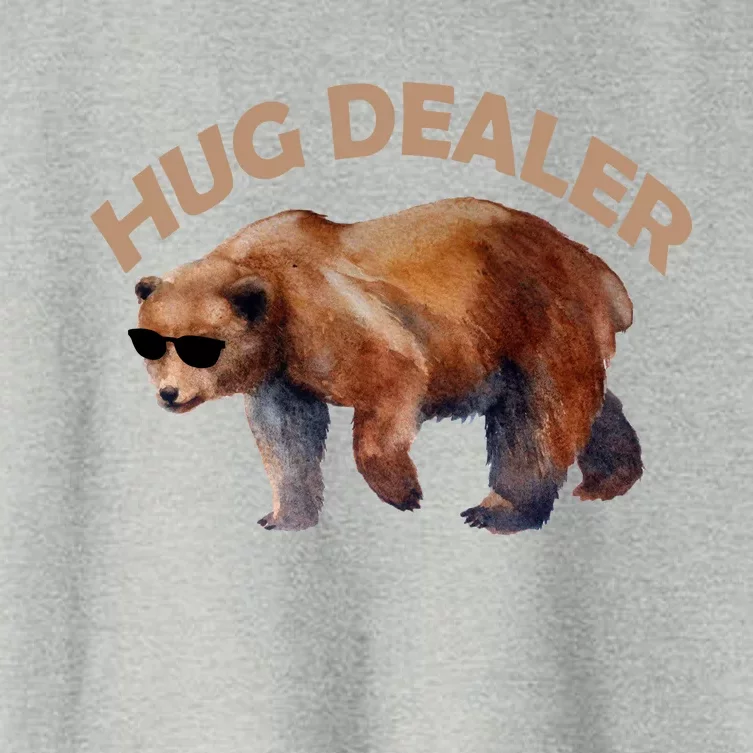 Hug Dealer Gangster Bear Women's Crop Top Tee