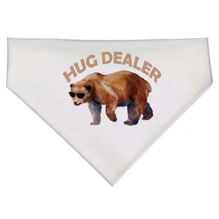 Hug Dealer Gangster Bear USA-Made Doggie Bandana