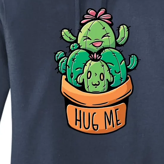 Hug Me Cactus Women's Pullover Hoodie