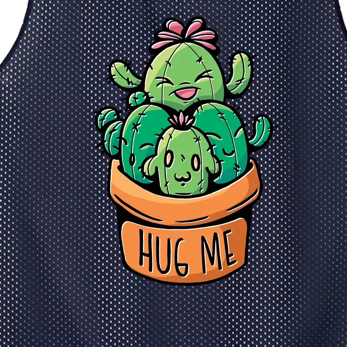 Hug Me Cactus Mesh Reversible Basketball Jersey Tank