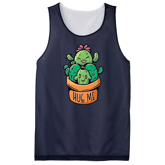 Hug Me Cactus Mesh Reversible Basketball Jersey Tank