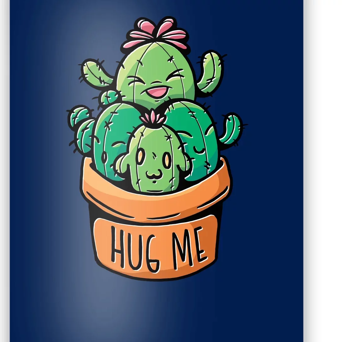 Hug Me Cactus Poster