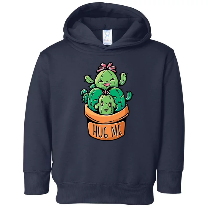 Hug Me Cactus Toddler Hoodie