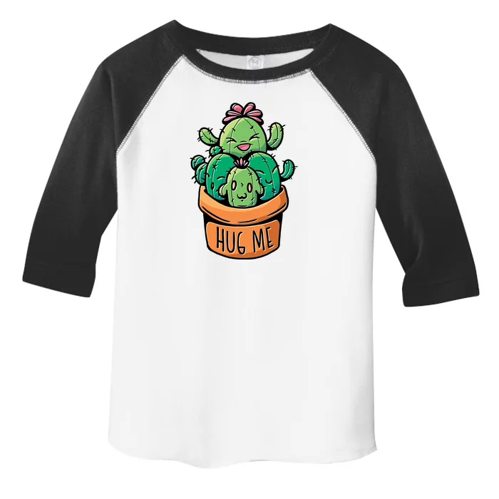 Hug Me Cactus Toddler Fine Jersey T-Shirt