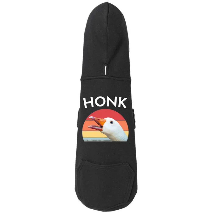 HONK UNTITLED GOOSE MEME RETRO VINTAGE Doggie 3-End Fleece Hoodie