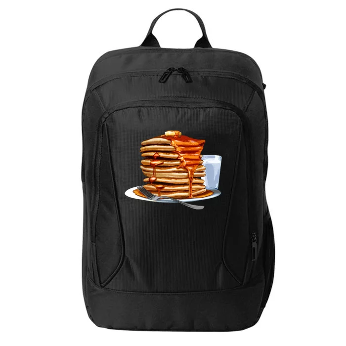 Huge Pancake Stack City Backpack