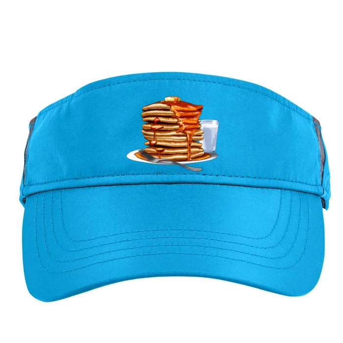 Huge Pancake Stack Adult Drive Performance Visor