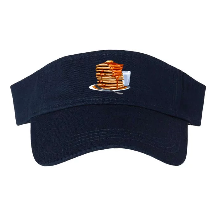 Huge Pancake Stack Valucap Bio-Washed Visor