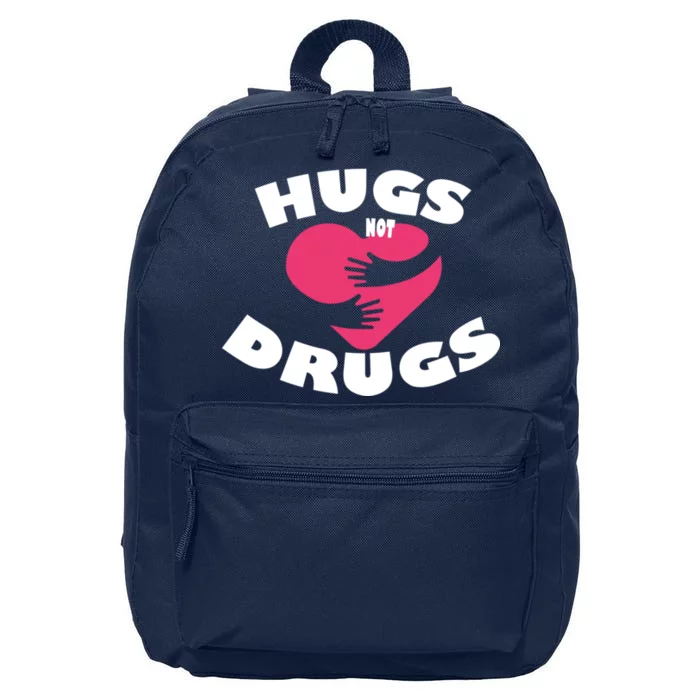 Hugs Not Drugs 16 in Basic Backpack