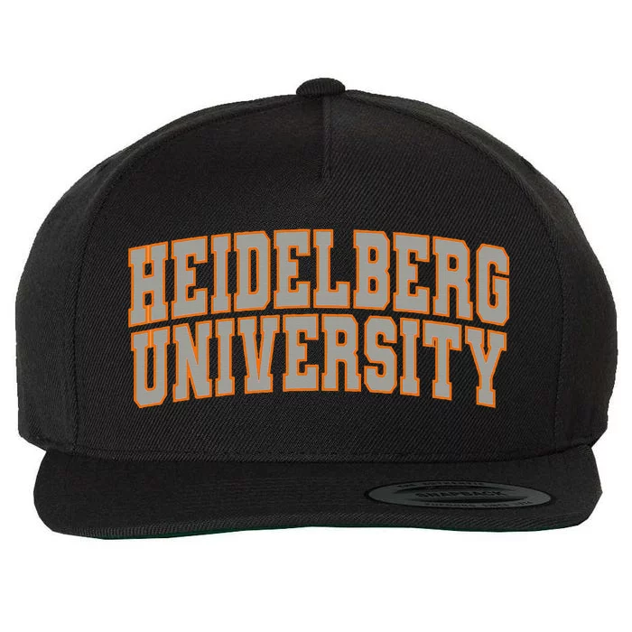 Heidelberg University Wool Snapback Cap