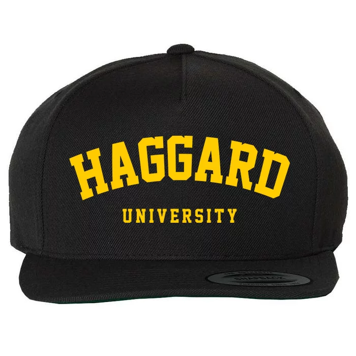 Haggard University Wool Snapback Cap