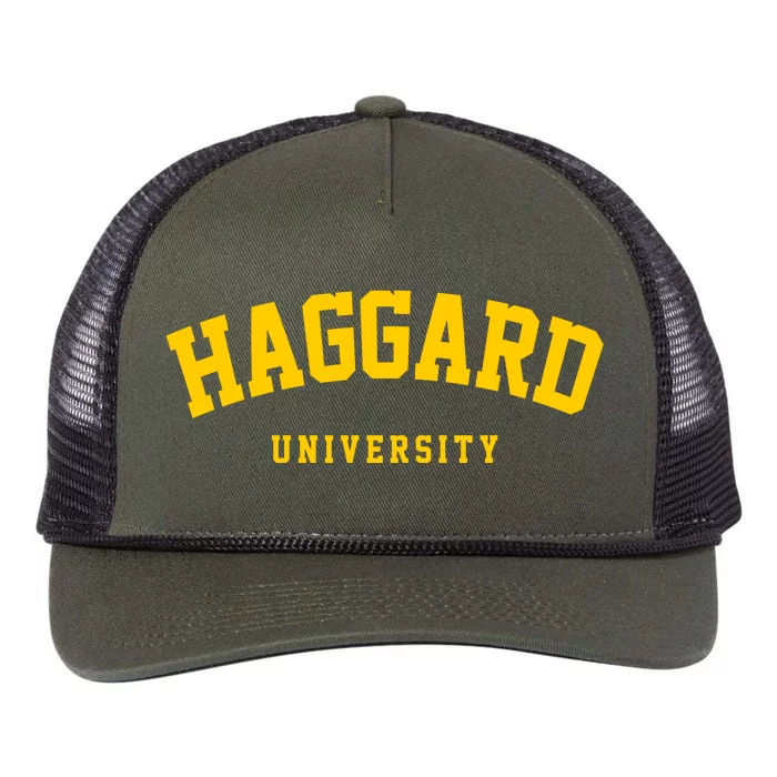 Haggard University Retro Rope Trucker Hat Cap