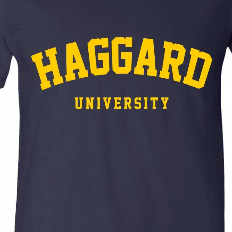 Haggard University V-Neck T-Shirt