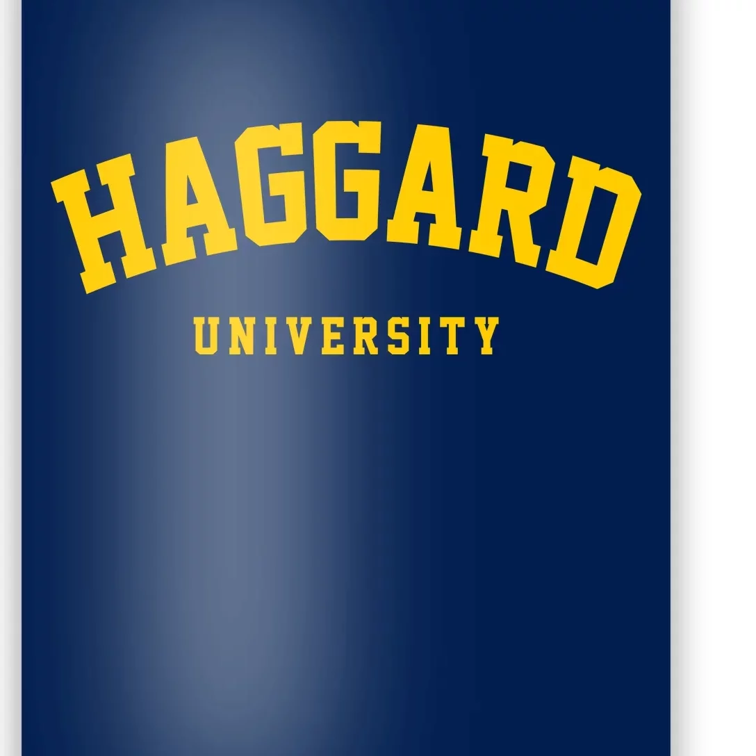 Haggard University Poster