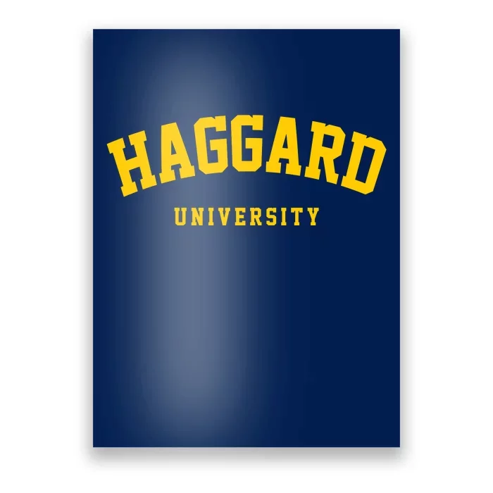 Haggard University Poster