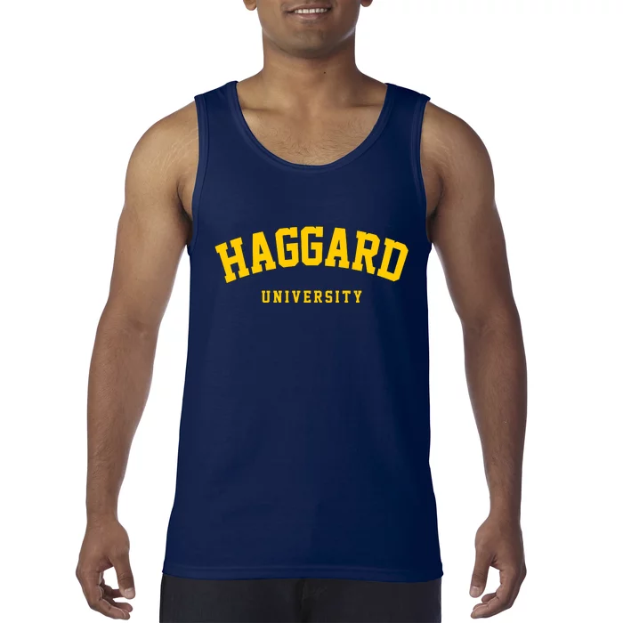 Haggard University Tank Top