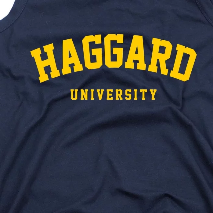 Haggard University Tank Top