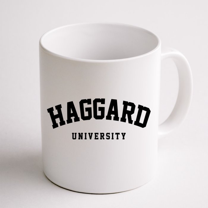 Haggard University Front & Back Coffee Mug