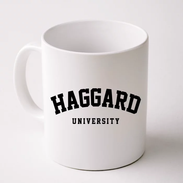 Haggard University Front & Back Coffee Mug