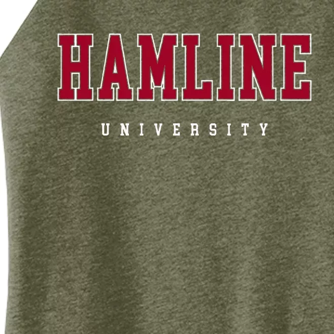 Hamline University Women’s Perfect Tri Rocker Tank