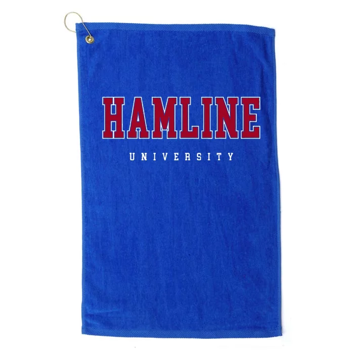 Hamline University Platinum Collection Golf Towel