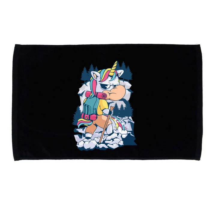 Hiking Unicorn Microfiber Hand Towel