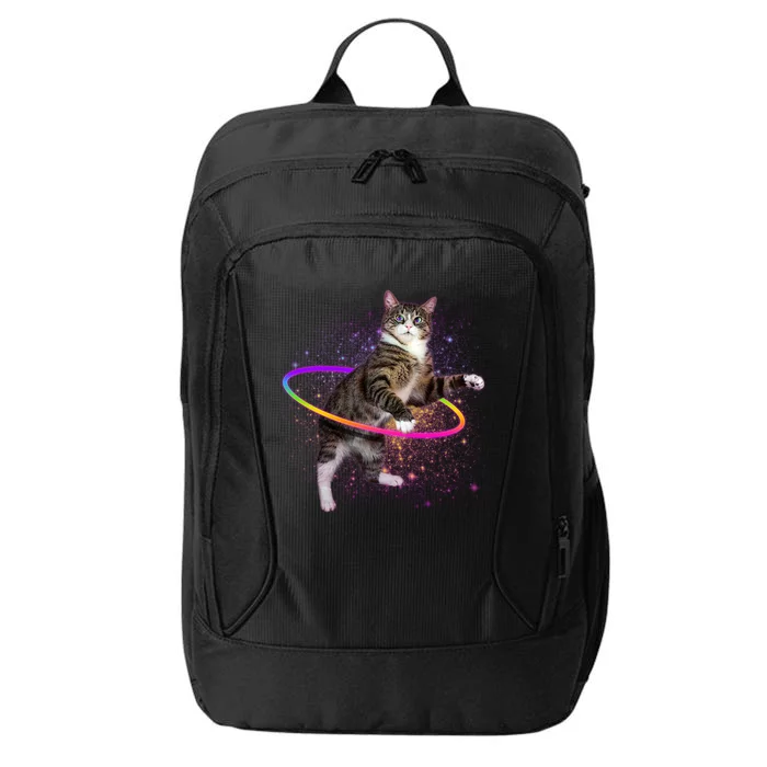 Hula Hoop Galaxy Cat City Backpack