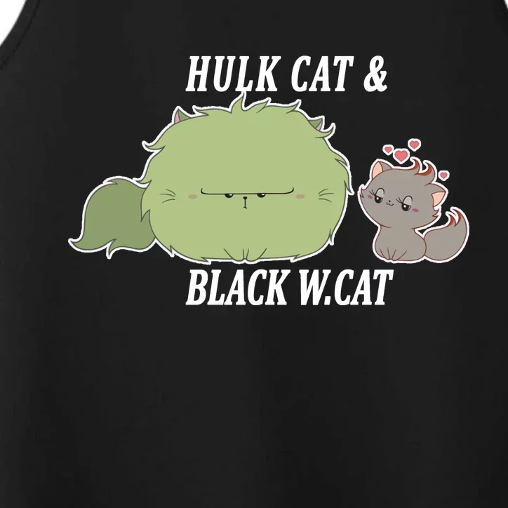 Hulk Cat Black W. Cat Performance Tank