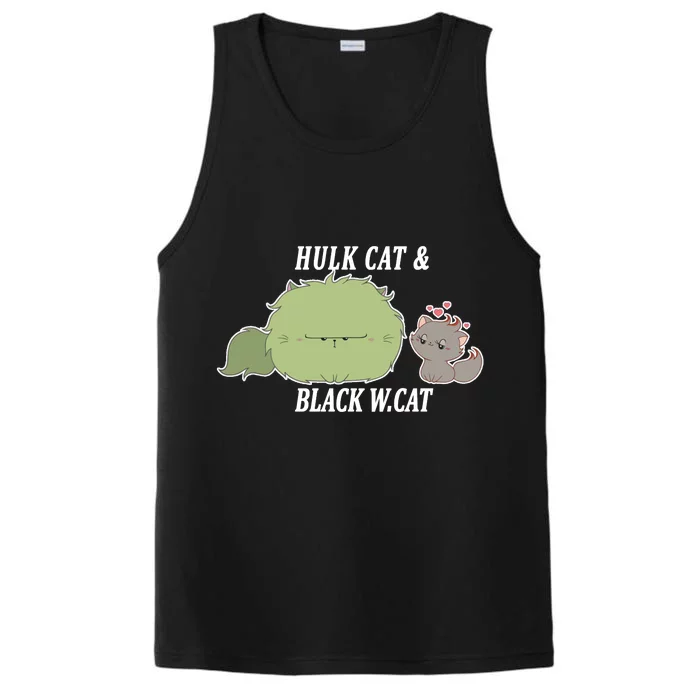 Hulk Cat Black W. Cat Performance Tank